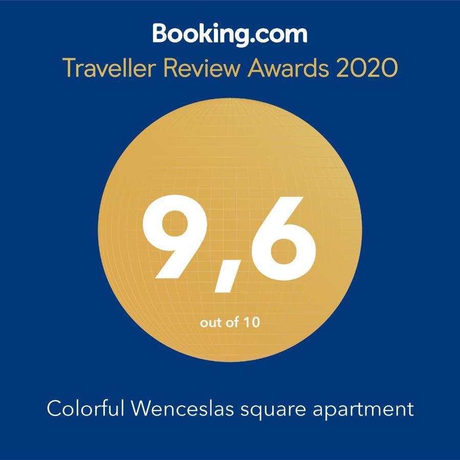 Colorful Wenceslas Square Apartment 布拉格 外观 照片