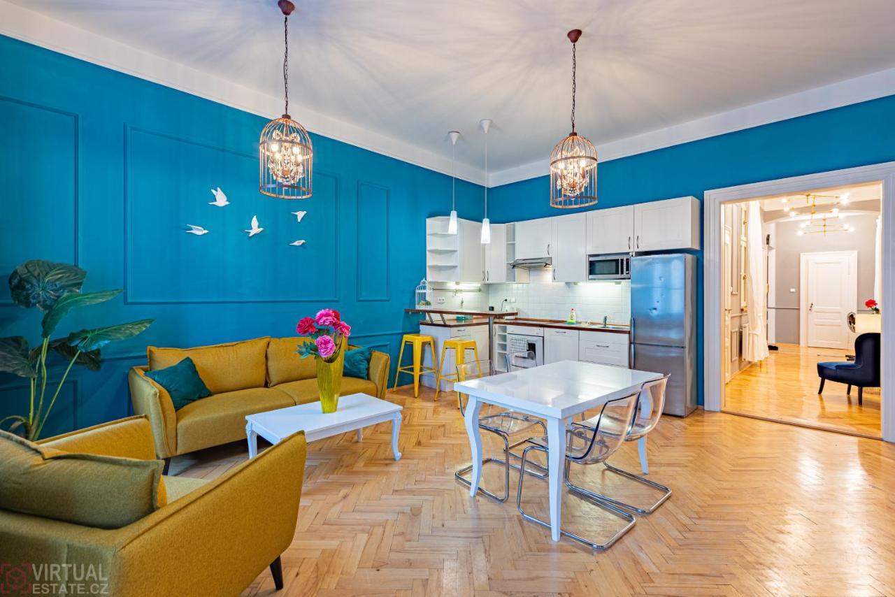 Colorful Wenceslas Square Apartment 布拉格 外观 照片